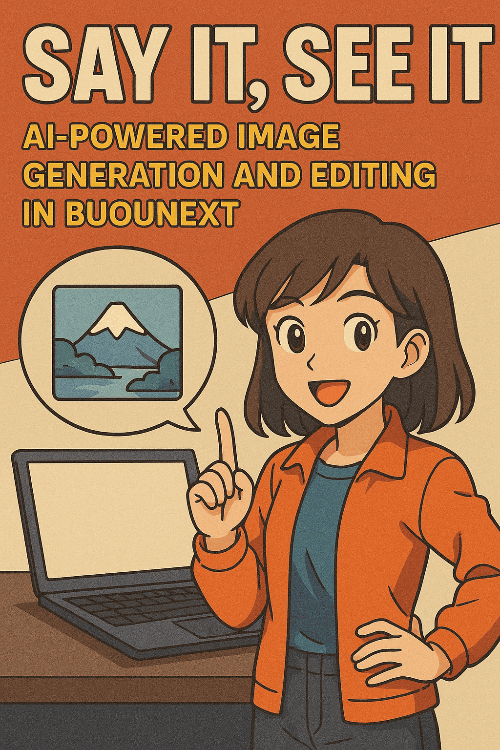 Say It, See It - AI-Powered Image Generation and Editing in BuouNext