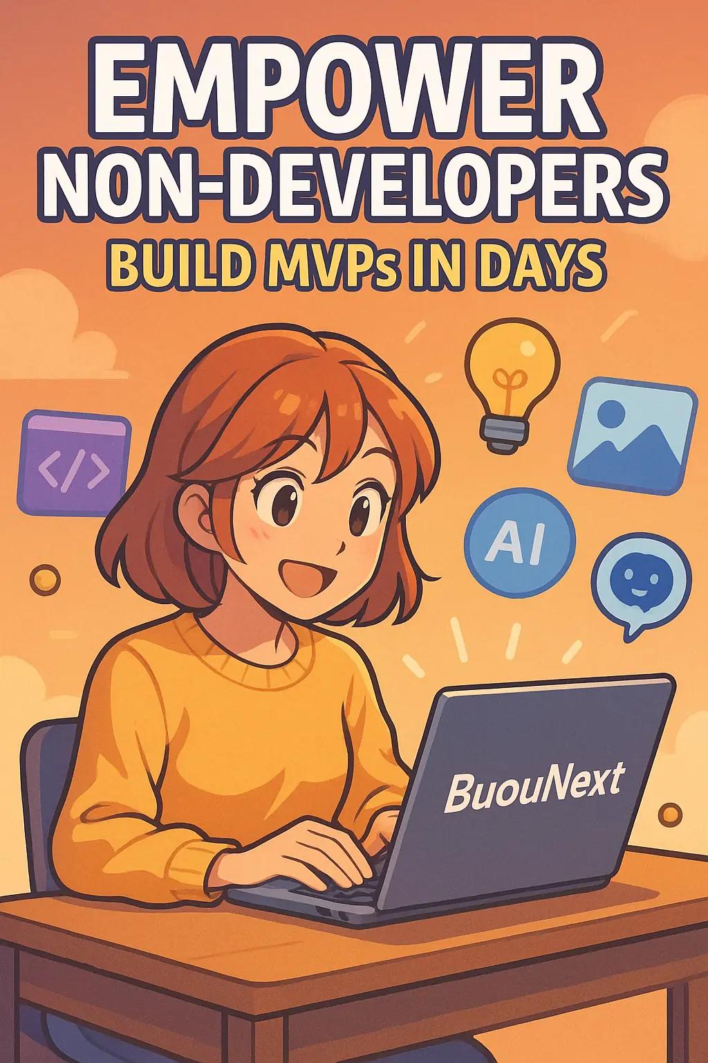 Empower Non-Developers - Build MVPs in Days with BuouNext